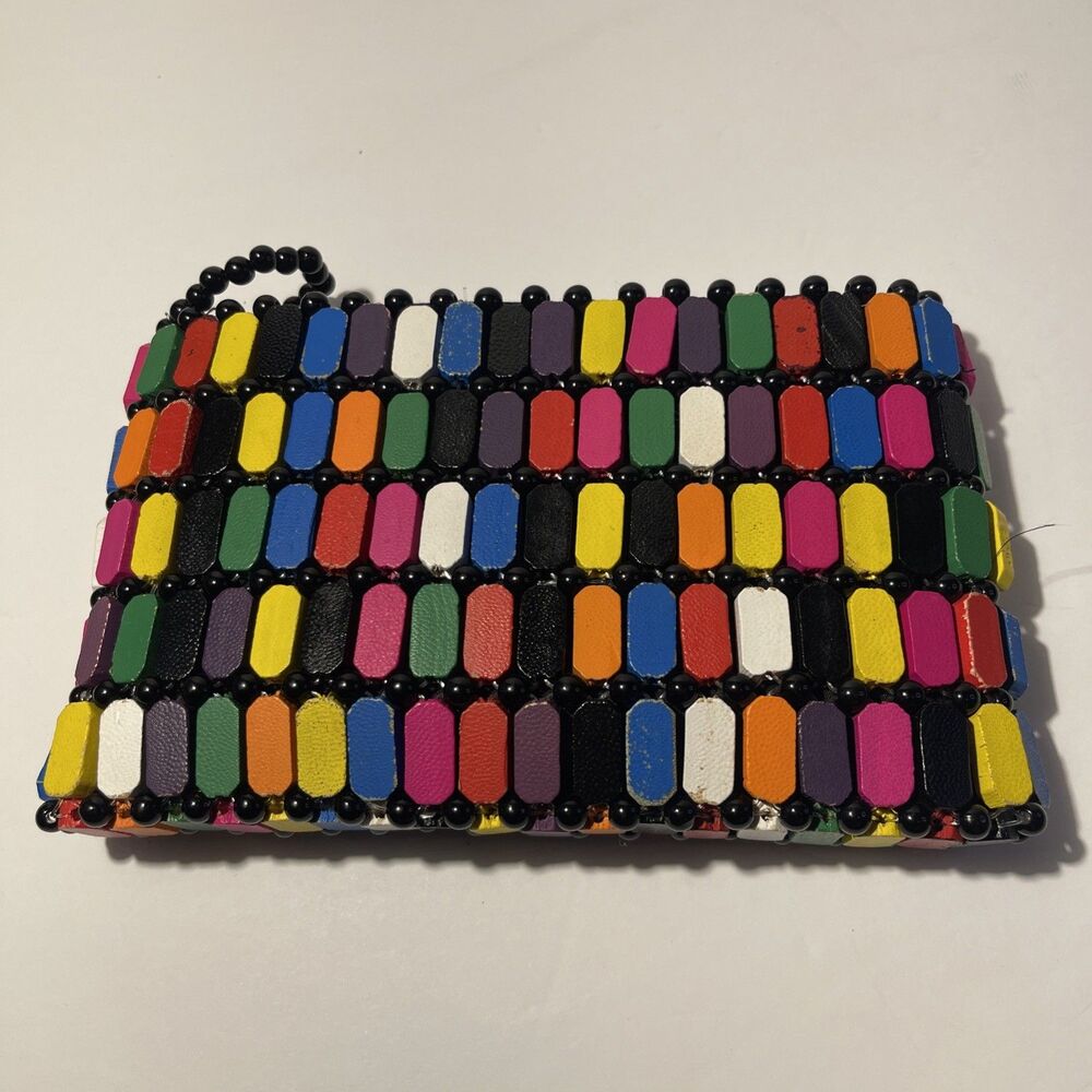 Custom Multi-colored Clutch - Picture 3 of 6
